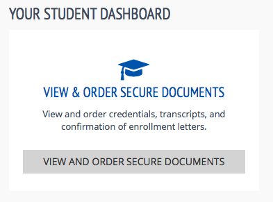 image of the george brown college student records account